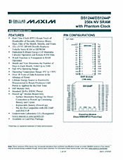 DataSheet DS1244Y pdf